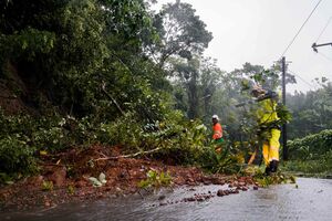 illustration Tempête Fiona : la Guadeloupe rétrogradée en vigilance orange, toujours de fortes précipitations