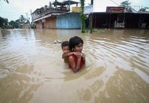 illustration Mousson: au moins 59 morts lors d’inondations géantes au Bangladesh et en Inde