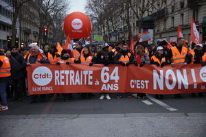 illustration Manifestations contre la réforme des retraites : 11 000 gendarmes et policiers déployés mardi