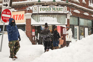 illustration États-Unis : après le traumatisme du «blizzard du siècle» et les pillages, Buffalo tente de se relever