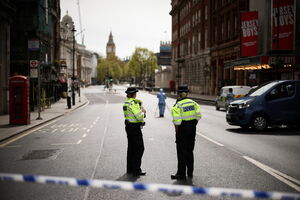 illustration Royaume-Uni : une voiture percute les grilles de Downing Street, le conducteur arrêté