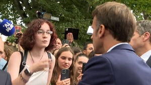 illustration «C’est intimidant» : la lycéenne qui a interpellé Macron dans le Tarn a reçu la visite des gendarmes