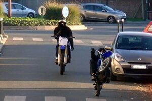 illustration Nantes : enquête ouverte après un rodéo à moto spectaculaire dans un centre commercial