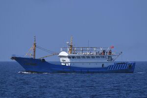 illustration Un navire de pêche chinois chavire dans l’océan Indien, 39 personnes portées disparues