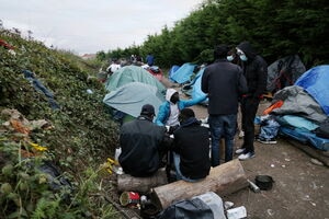 illustration Grande-Synthe : des migrants assignent en justice la commune pour la destruction de leurs biens
