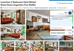 illustration Sous-locations illégales de logements parisiens sur Booking : des propriétaires menacés de mort