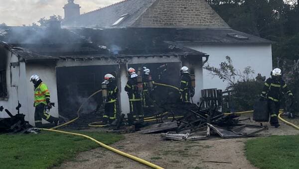 illustration À Ploemel, un incendie au bar du Mont-Salut provoque d’importants dégâts sans faire de victime