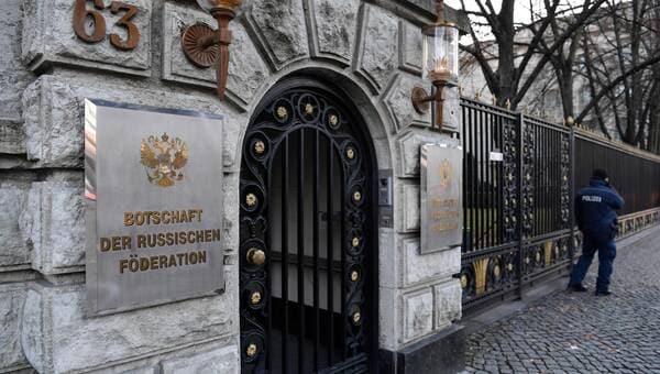 illustration Berlin. Le corps sans vie d’un diplomate russe retrouvé devant son ambassade