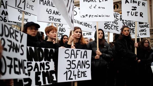 illustration À Caen, une marche contre les violences sexistes et sexuelles le 25 novembre 2021