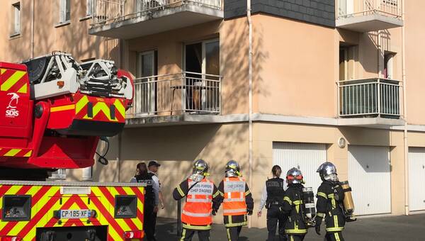 illustration Feu d’appartement à Lisieux : quatre personnes incommodées par les fumées