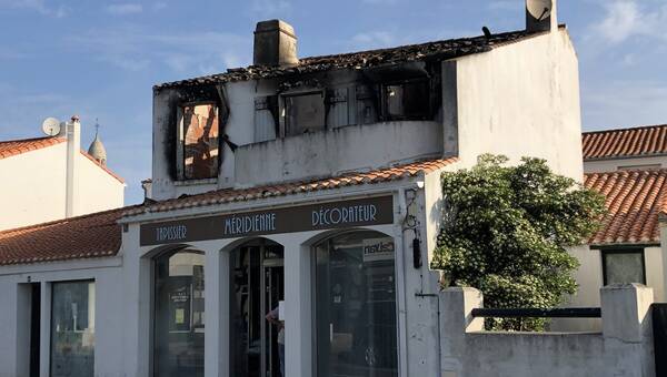 illustration Saint-Gilles-Croix-de-Vie. Un septuagénaire meurt dans un incendie
