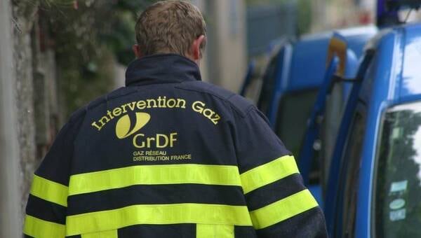 illustration Une fuite de gaz rue Gambetta à Cherbourg après l’arrachage d’une canalisation lors de travaux