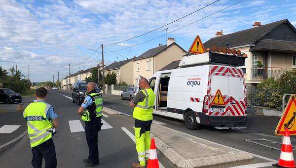 illustration Cycliste tué près d’Angers : la conductrice a pris la fuite et poursuivi sa soirée en ville