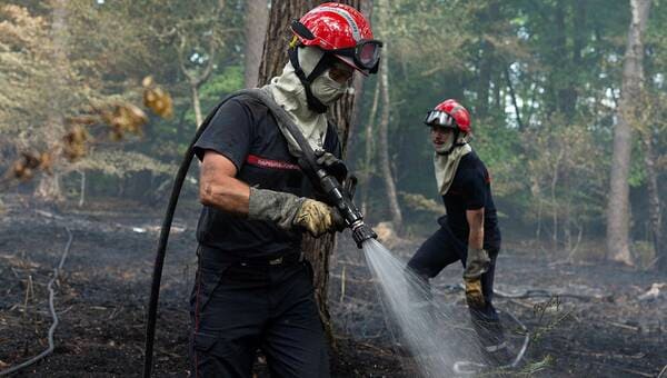 illustration Face à un risque de feu de forêt maximal samedi, l’ONF prend des mesures restrictives