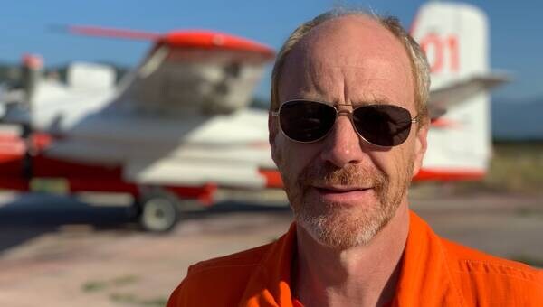 illustration Incendies. Christophe, pilote de Canadair, « métier gratifiant, qui demande beaucoup de sacrifices »