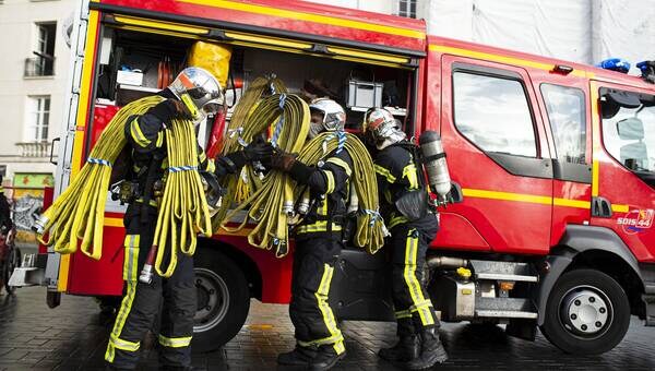 illustration À Nantes, un appartement en feu, trente-trois habitants évacués, cinq personnes relogées