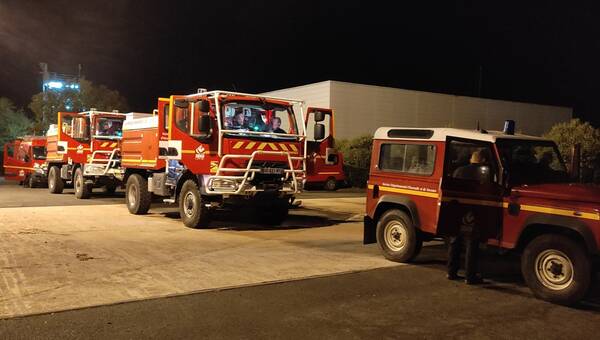 illustration Orne. Une dizaine de pompiers du département envoyée en Gironde pour lutter contre un incendie