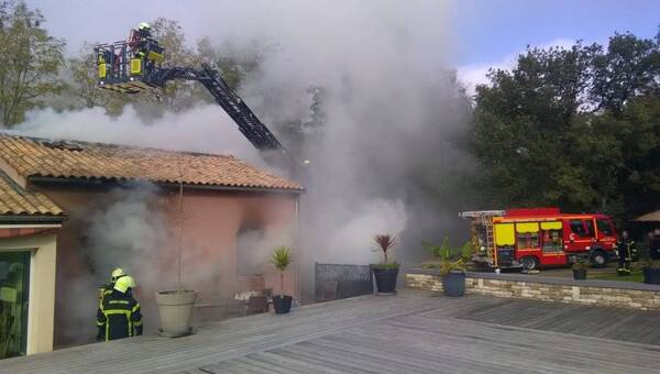 illustration Un feu de garage se déclare rue du Bas-Surimeau à Niort