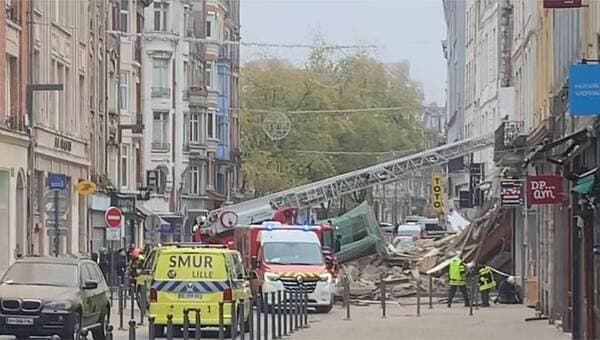 illustration Immeubles effondrés à Lille : une enquête ouverte pour « mise en danger de la vie d’autrui »