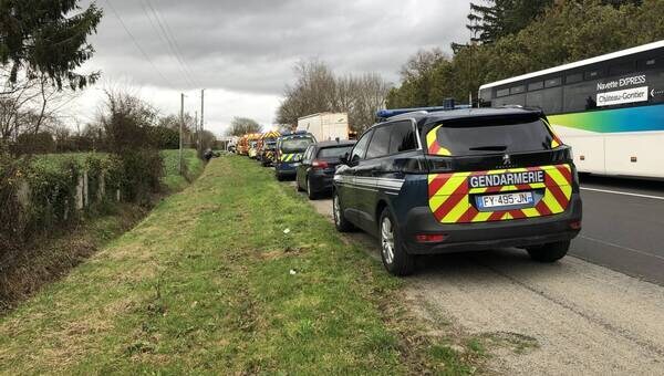 illustration En Mayenne. Choc frontal entre deux véhicules : six blessés, dont trois en urgence absolue