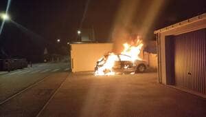 illustration Alençon. Une voiture a brûlé à Perseigne