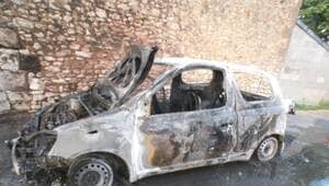 illustration La cigarette d’une conductrice met le feu à sa voiture à Thouars