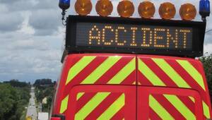 illustration Seine-et-Marne. Un conducteur survit à un spectaculaire accident sur l’autoroute A5