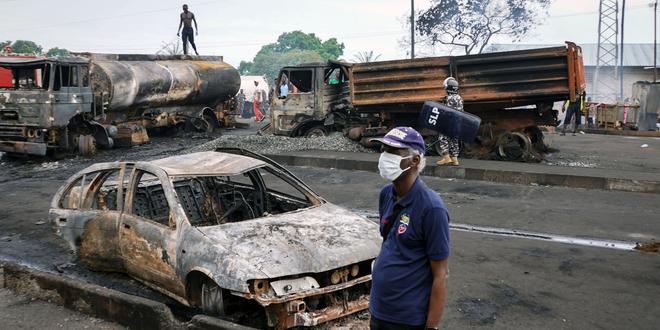 illustration Sierra Leone : près de 100 morts dans l’explosion d’un camion-citerne à Freetown