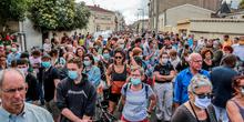 illustration Vidéo. Féminicide à Bordeaux : 200 personnes rassemblées devant la maison de Sandra et la colère qui monte